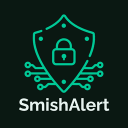 SmishAlert — On ink (dark)